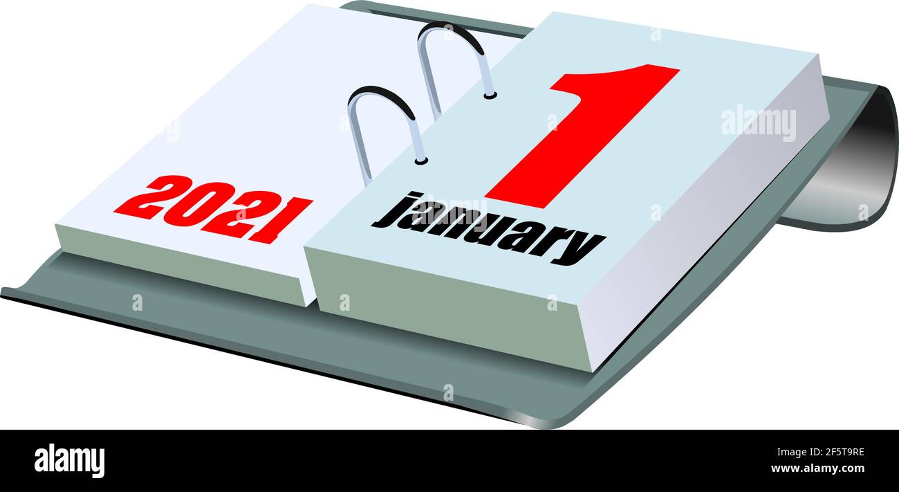 Calendar january 1 Stock Vector Images - Alamy