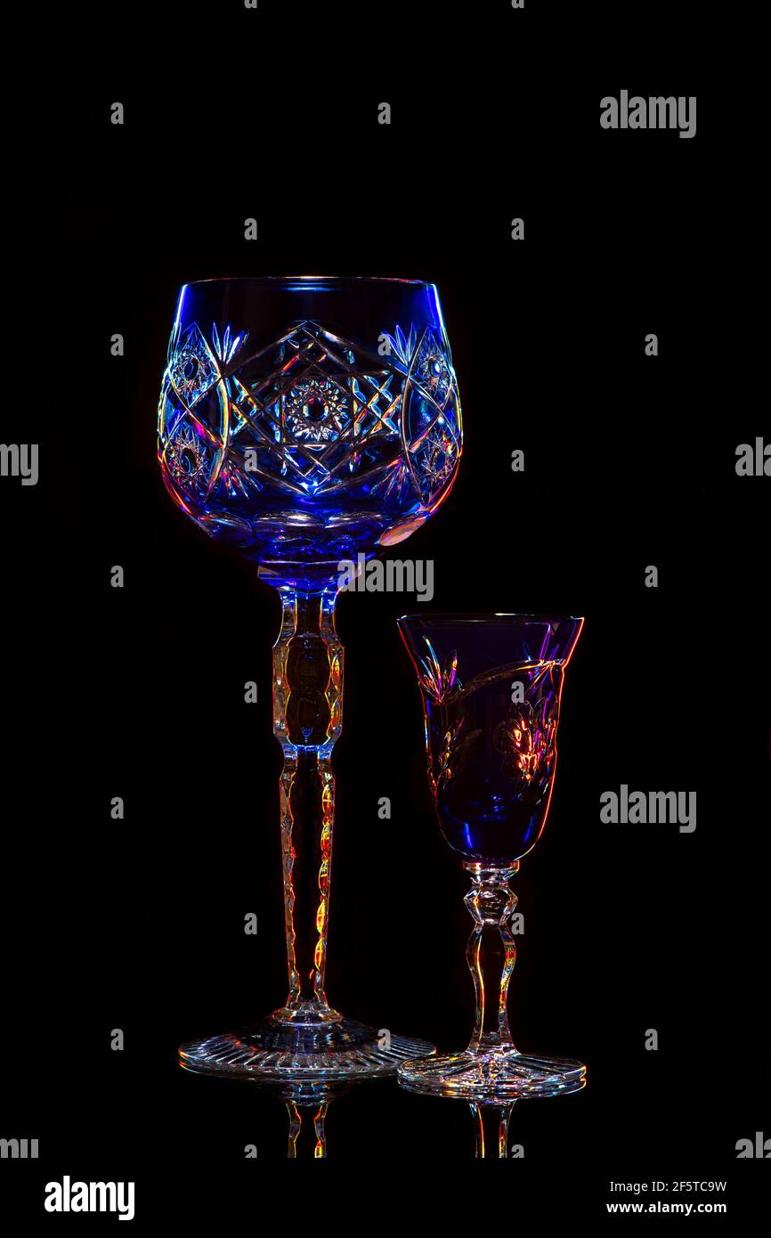 Bohemian Crystal Glass High Resolution Stock Photography And Images Alamy