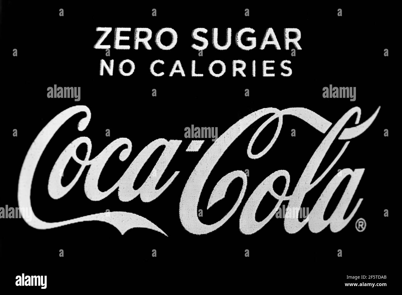 Coca-Cola Zero Stock Photo
