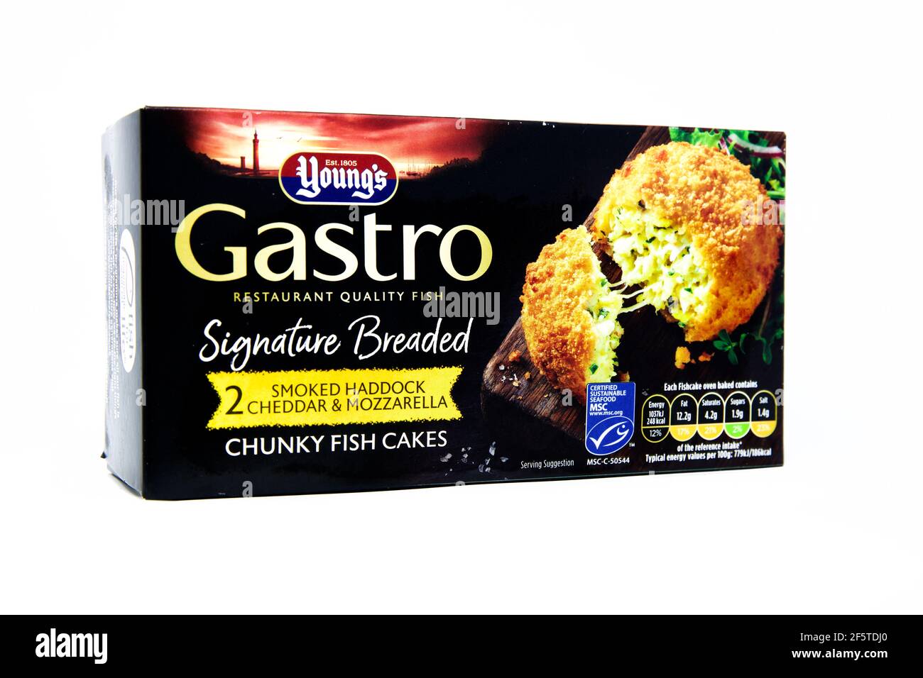 Haddock fishcakes Cut Out Stock Images & Pictures Alamy