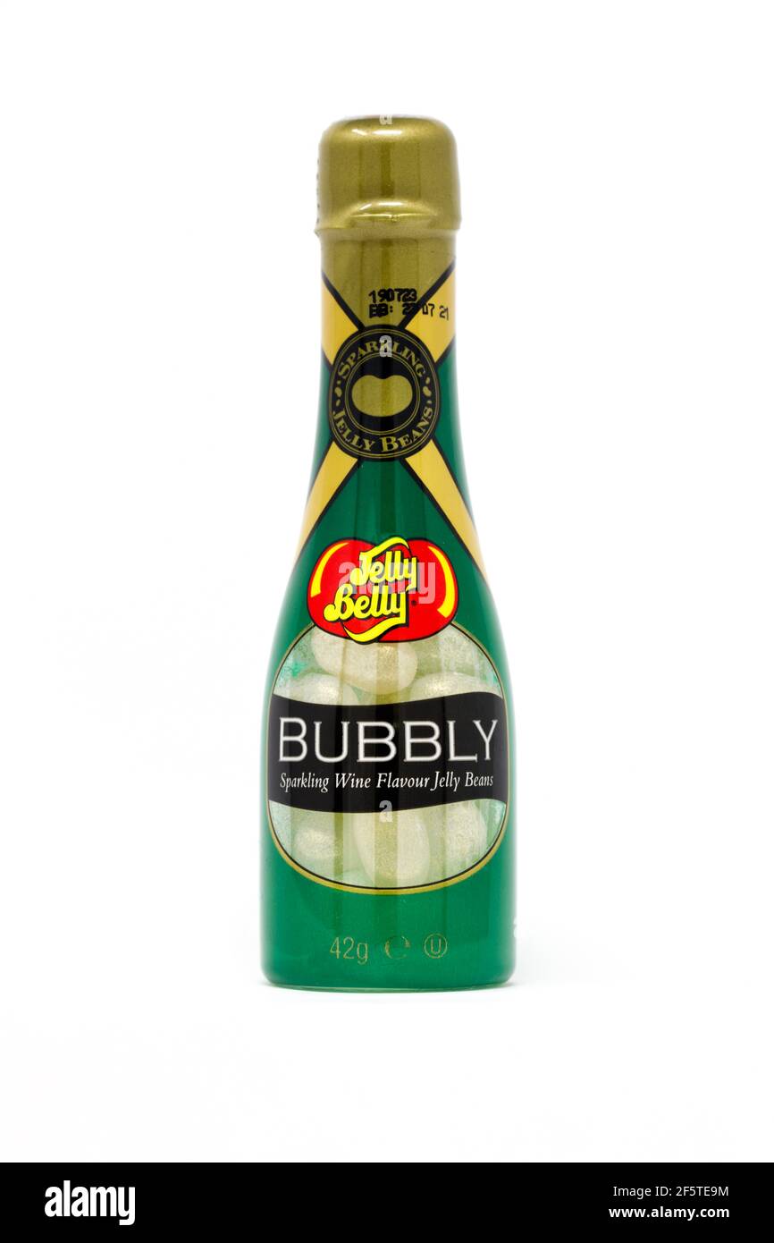 Jelly Belly Sparkling Wine 'Bubbly' Bottle Stock Photo Alamy