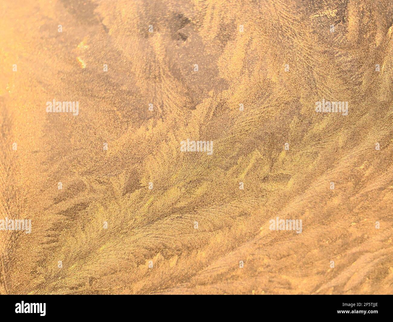 The patterns made by the frost on the window Stock Photo - Alamy