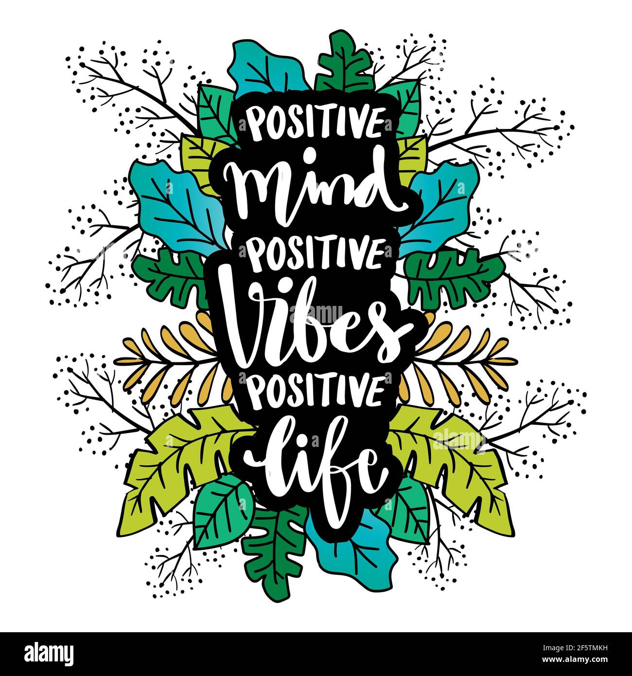Positive vibes Cut Out Stock Images & Pictures - Alamy