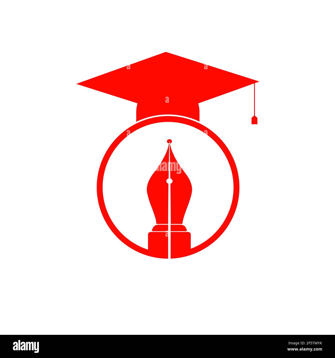 Education vector logo. Stock Vector