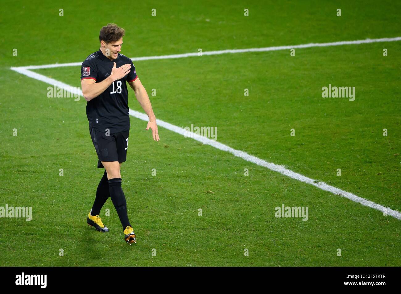 Duisburg Deutschland 25th Mar 21 Leon Goretzka Germany Celebrates His Goal To Make It 1 0 Ges Fussball Wm Qualifikation Germany Iceland 25 03 21 Football Soccer World Cup Qualifying Match Germany Vs Iceland Duisburg Germany March 25
