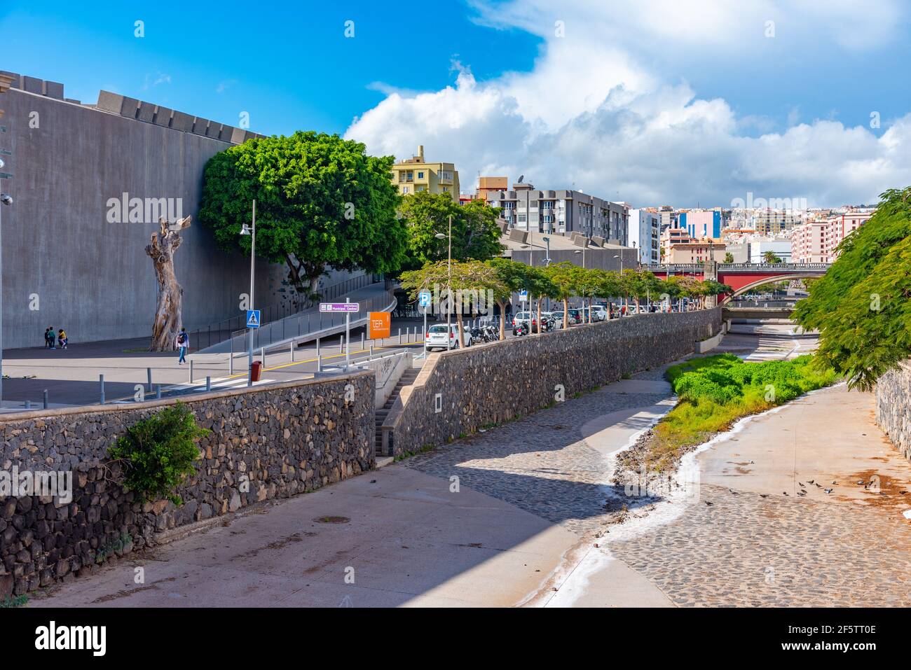 Barranco de Santos at Santa Cruz de Tenerife, Canary islands, Spain. Stock Photo