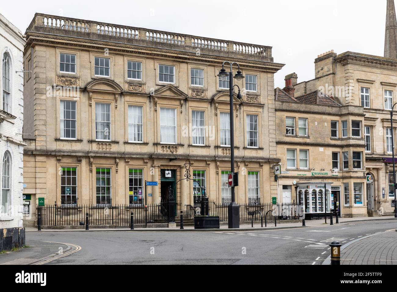 Lloyds TSB Bank in Trowbridge, Wiltshire, England, UK Stock Photo