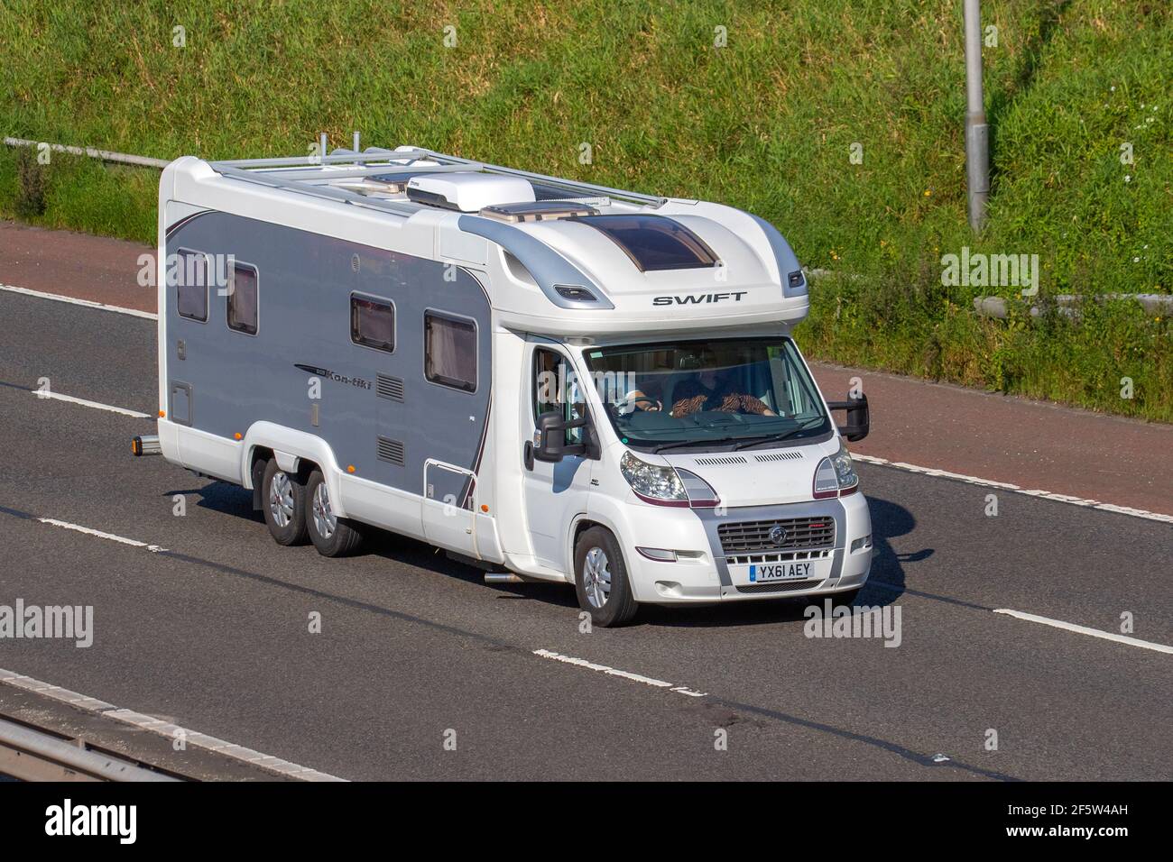 2011 Fiat Ducato 40 Max 160 M-Jet Motorhome 2999cc diesel; Motorhomes,  campervans on Britain's roads, RV leisure vehicle, family holidays,  caravanette vacations, Touring caravan holiday, UK Stock Photo - Alamy