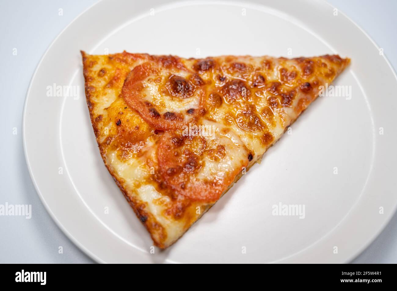 Thinly sliced pepperoni is a popular pizza Stock Photo Alamy