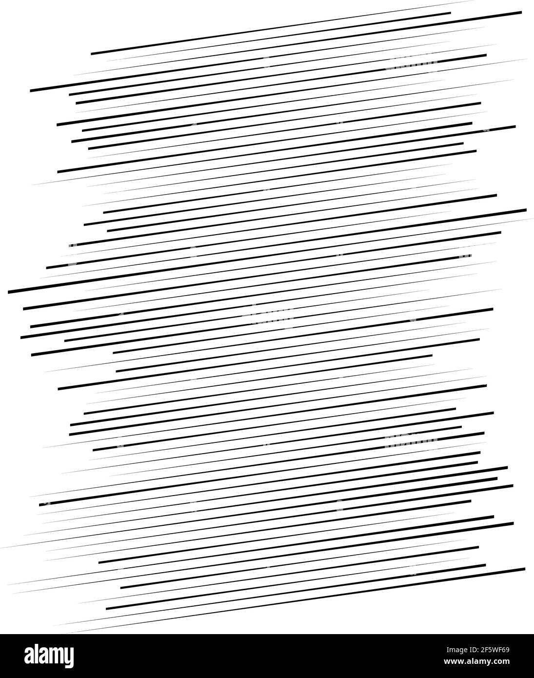 Lines, stripes in 3d perspective. Lines vanishing into horizon. Dynamic
