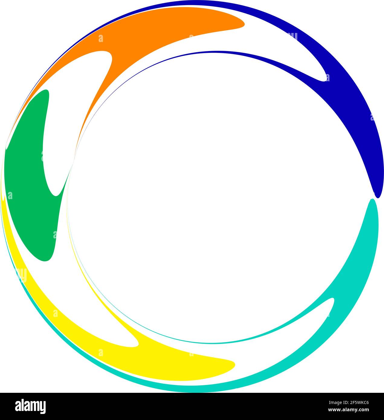 Radial abstract geometric circle desugn element. Circular shape design ...