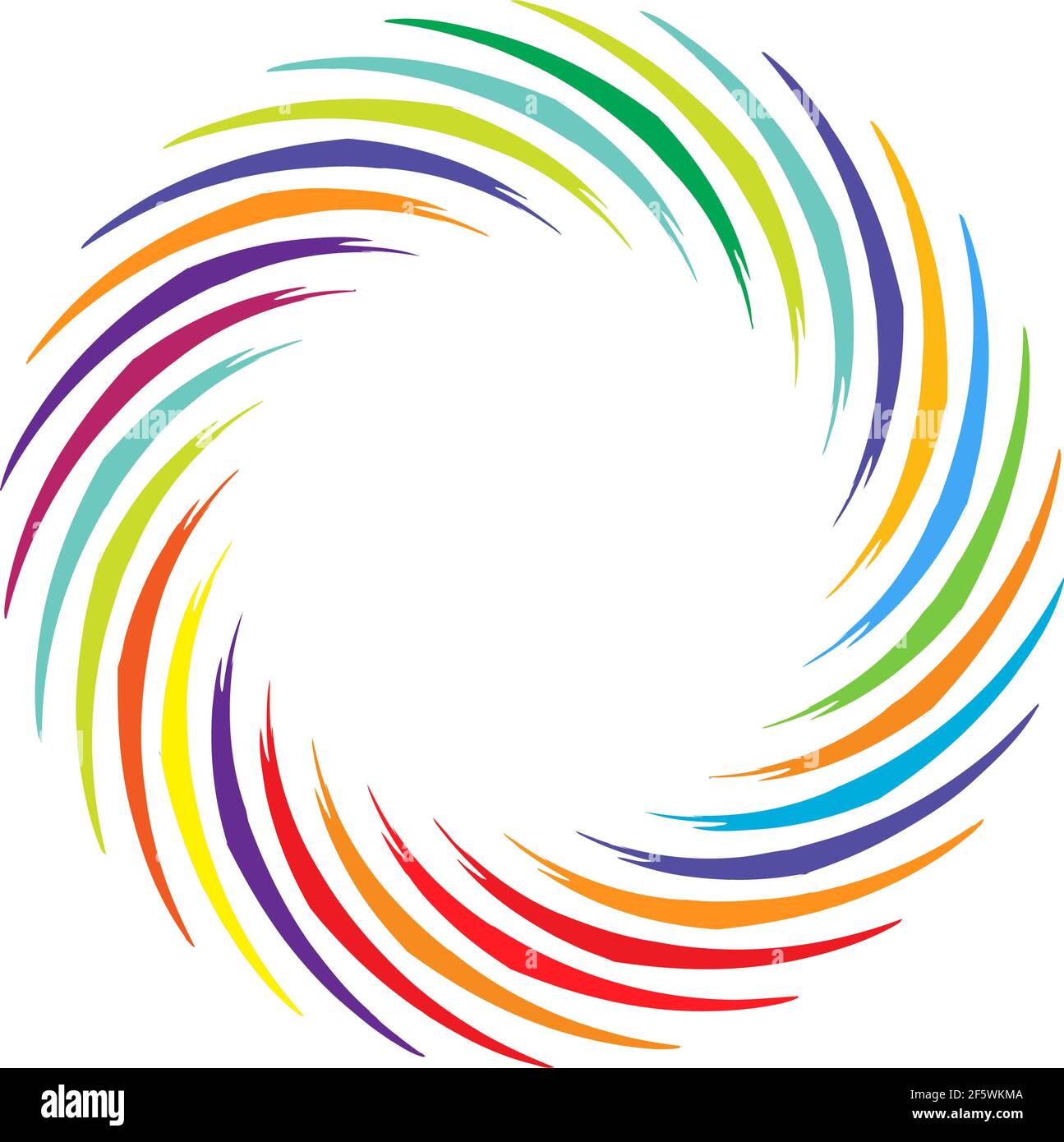 Geometric abstract circle, circular element vector — Stock vector ...