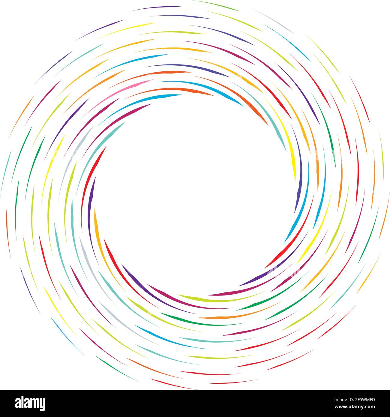 Geometric abstract circle, circular element vector — Stock vector ...