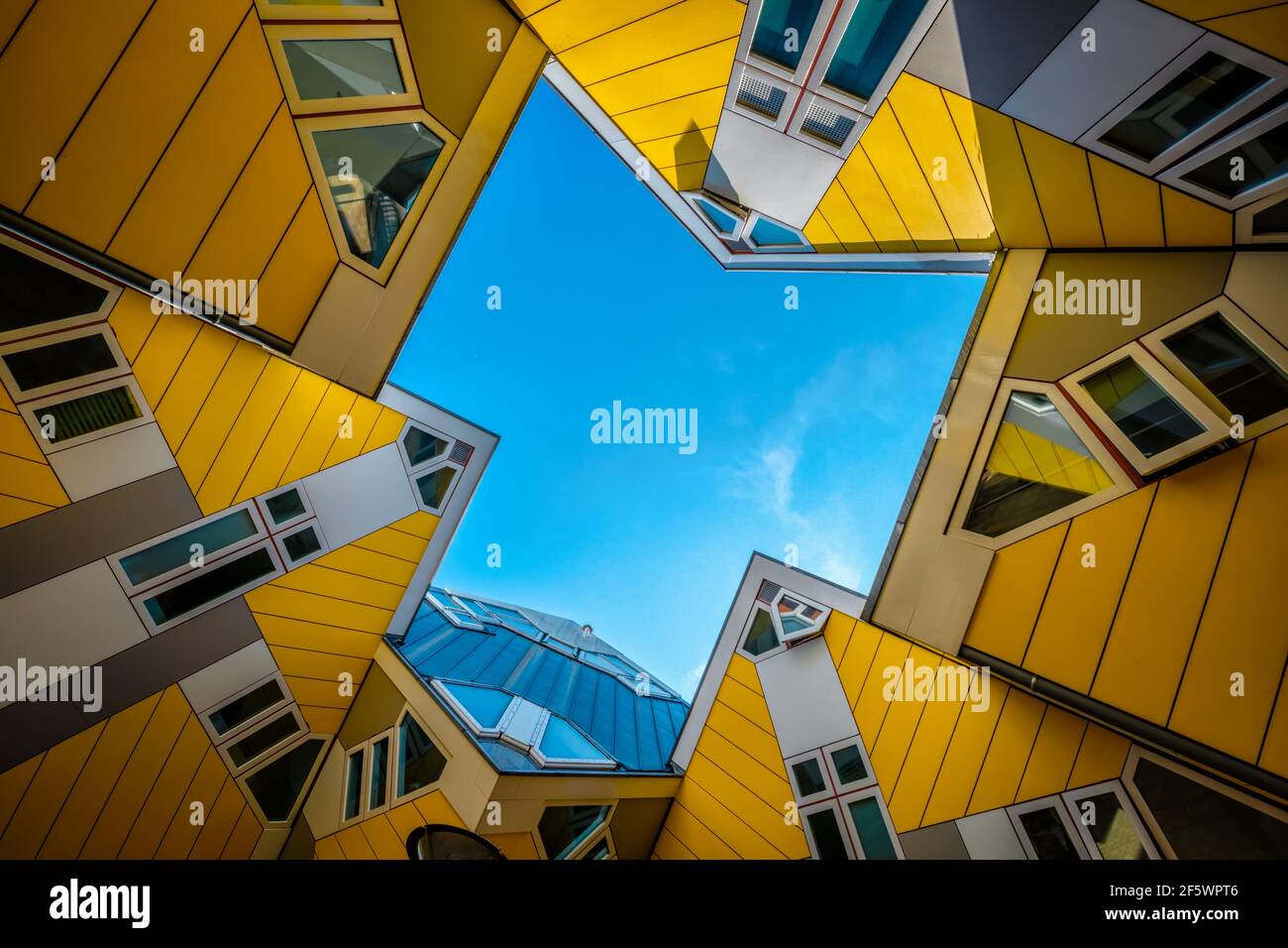 Cube houses in Rotterdam, Netherlands Stock Photo Alamy