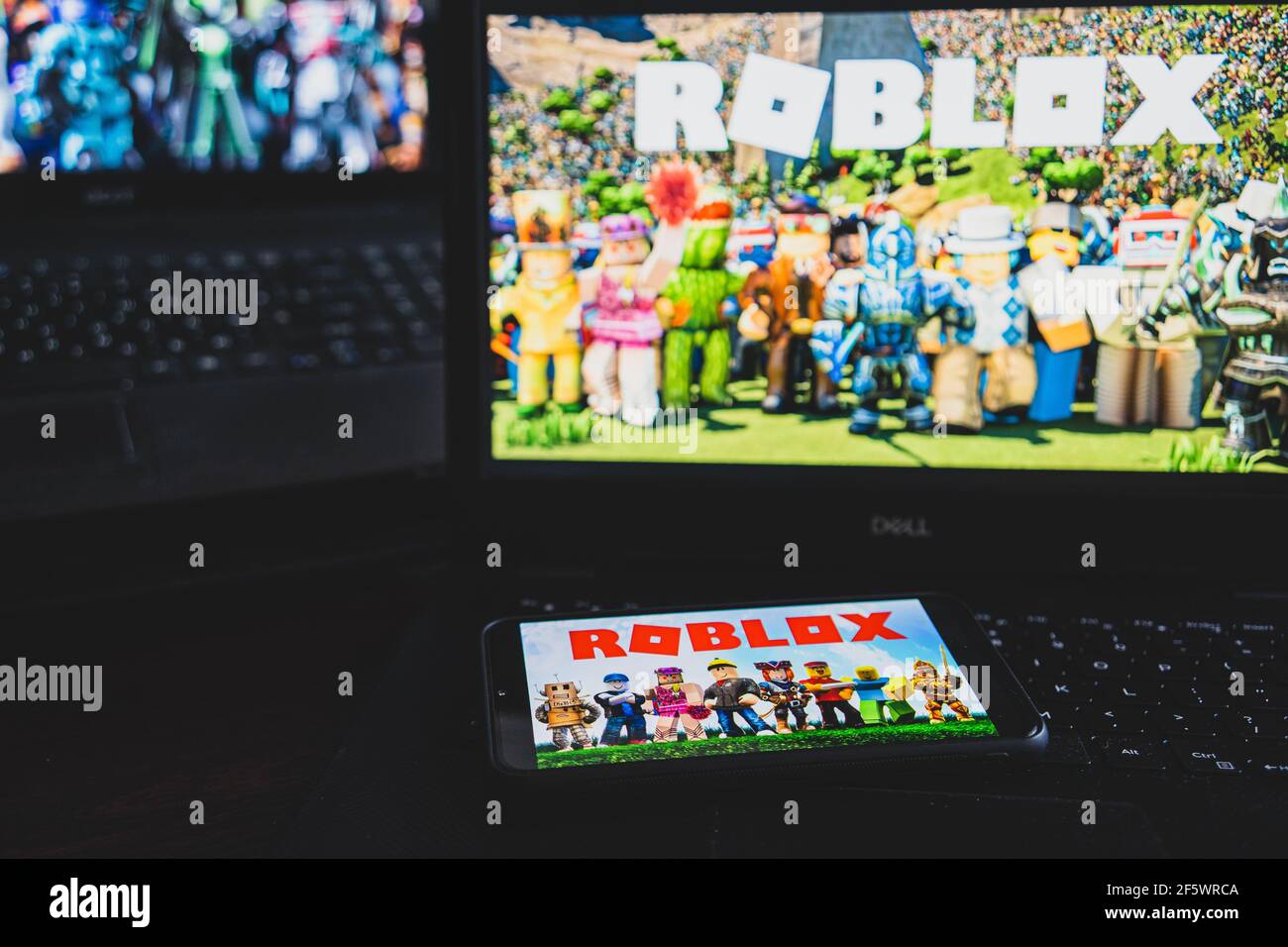 ícone De Aplicação Roblox. Foco Seletivo. Foto de Stock Editorial - Imagem  de laptop, editorial: 179213998