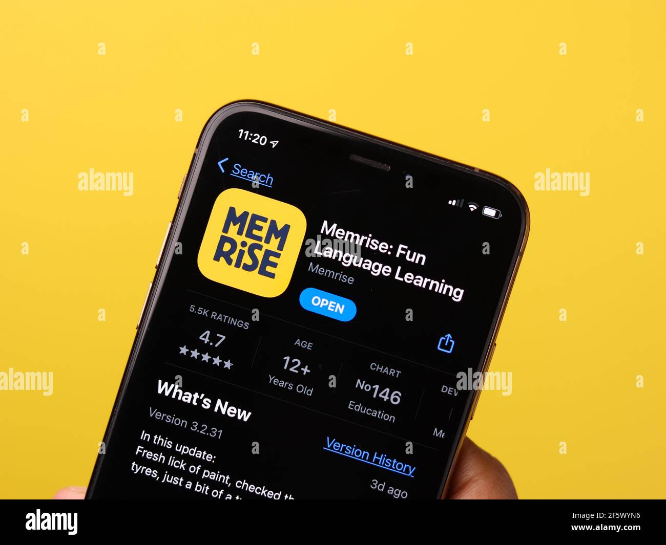 Memrise app logo hi res stock photography and images Alamy