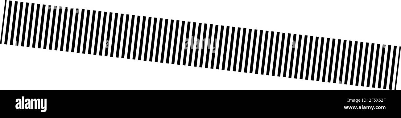Horizontal dashed, segmented lines design shape element — Stock vector ...