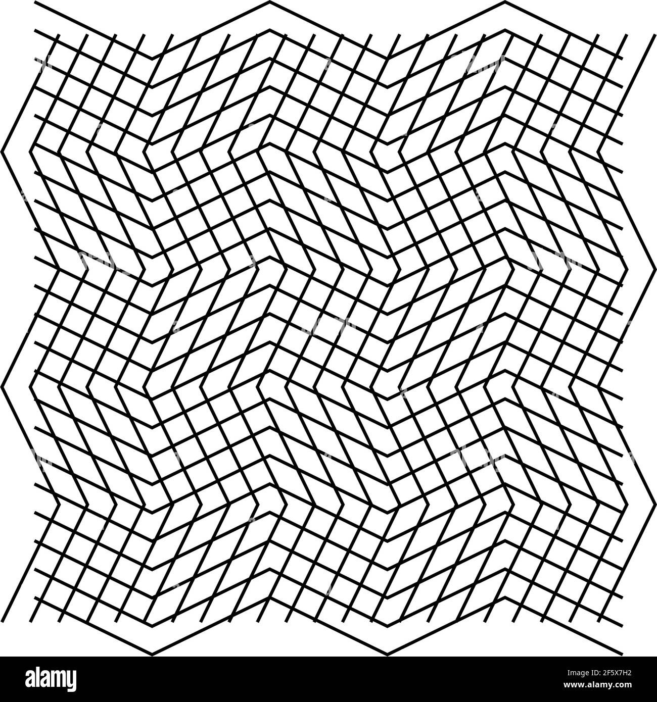 Criss-cross grid.  Download Scientific Diagram