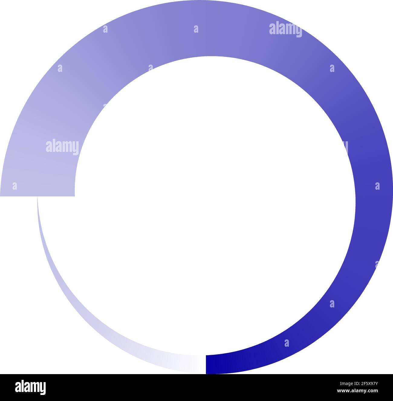 Circular, concentric element. Abstract circle — Stock vector ...
