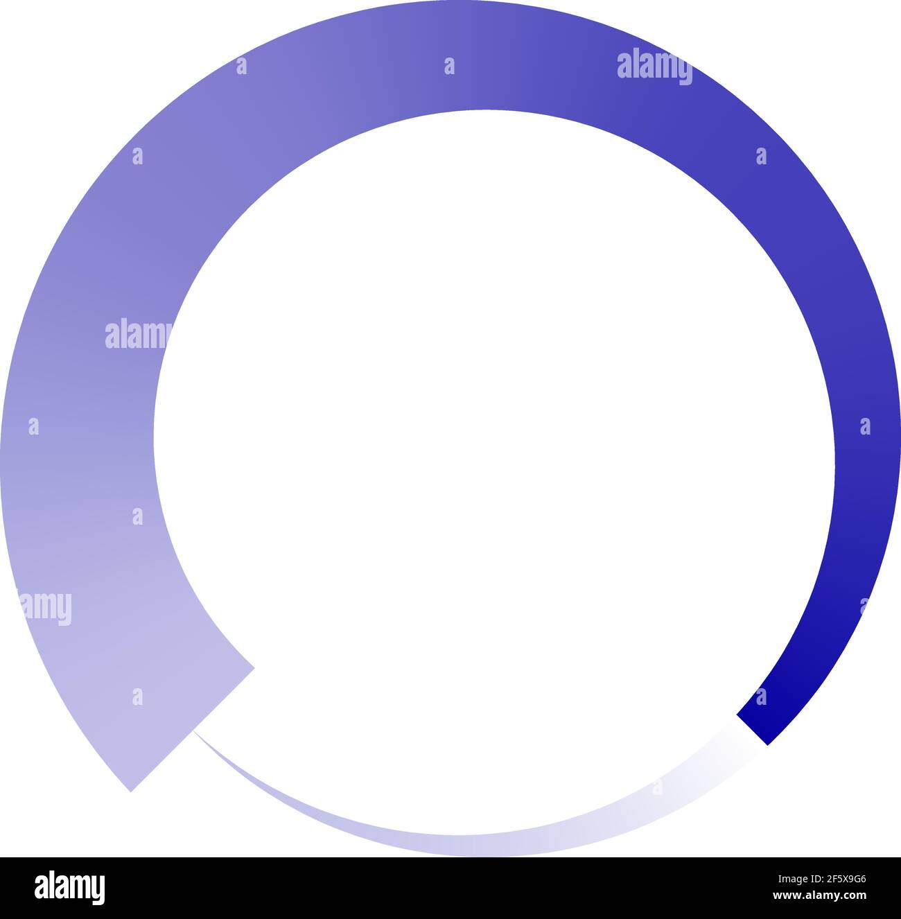 Circular, concentric element. Abstract circle — Stock vector ...