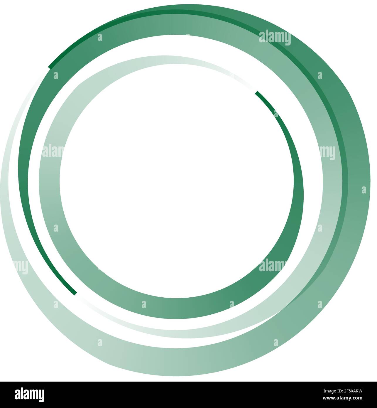 Circular, concentric element. Abstract circle — Stock vector ...