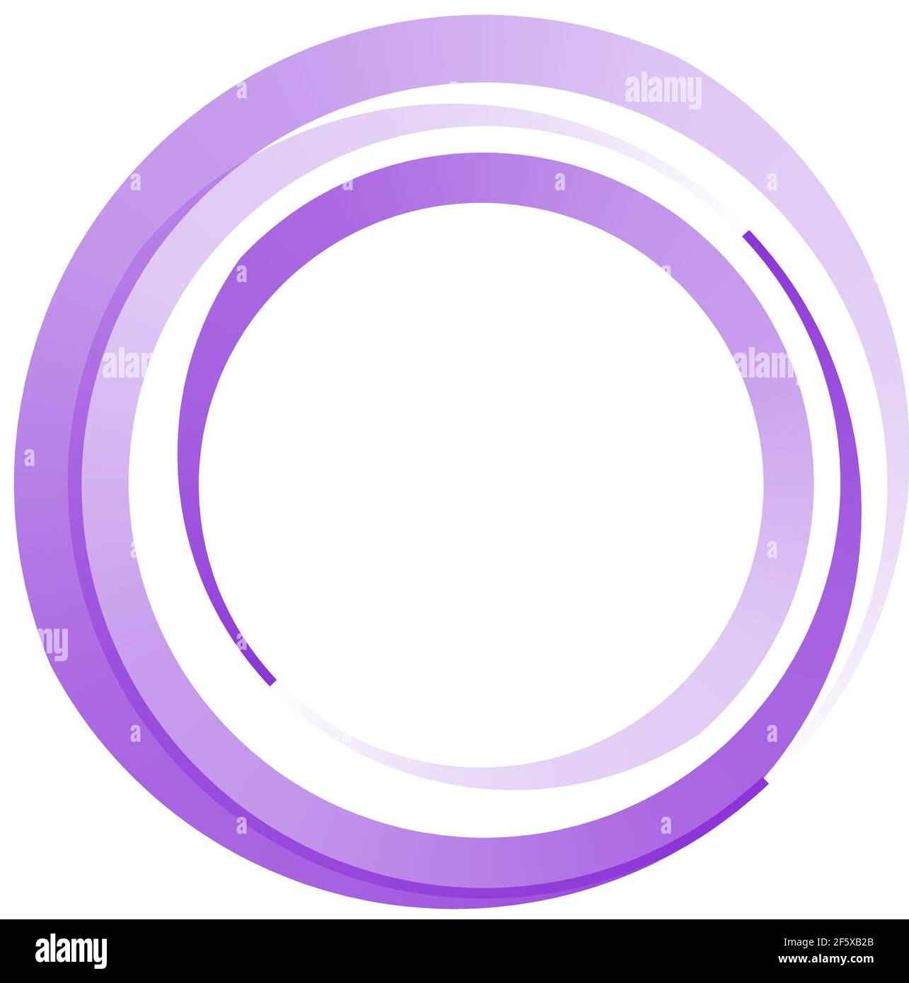 Circular, concentric element. Abstract circle — Stock vector ...