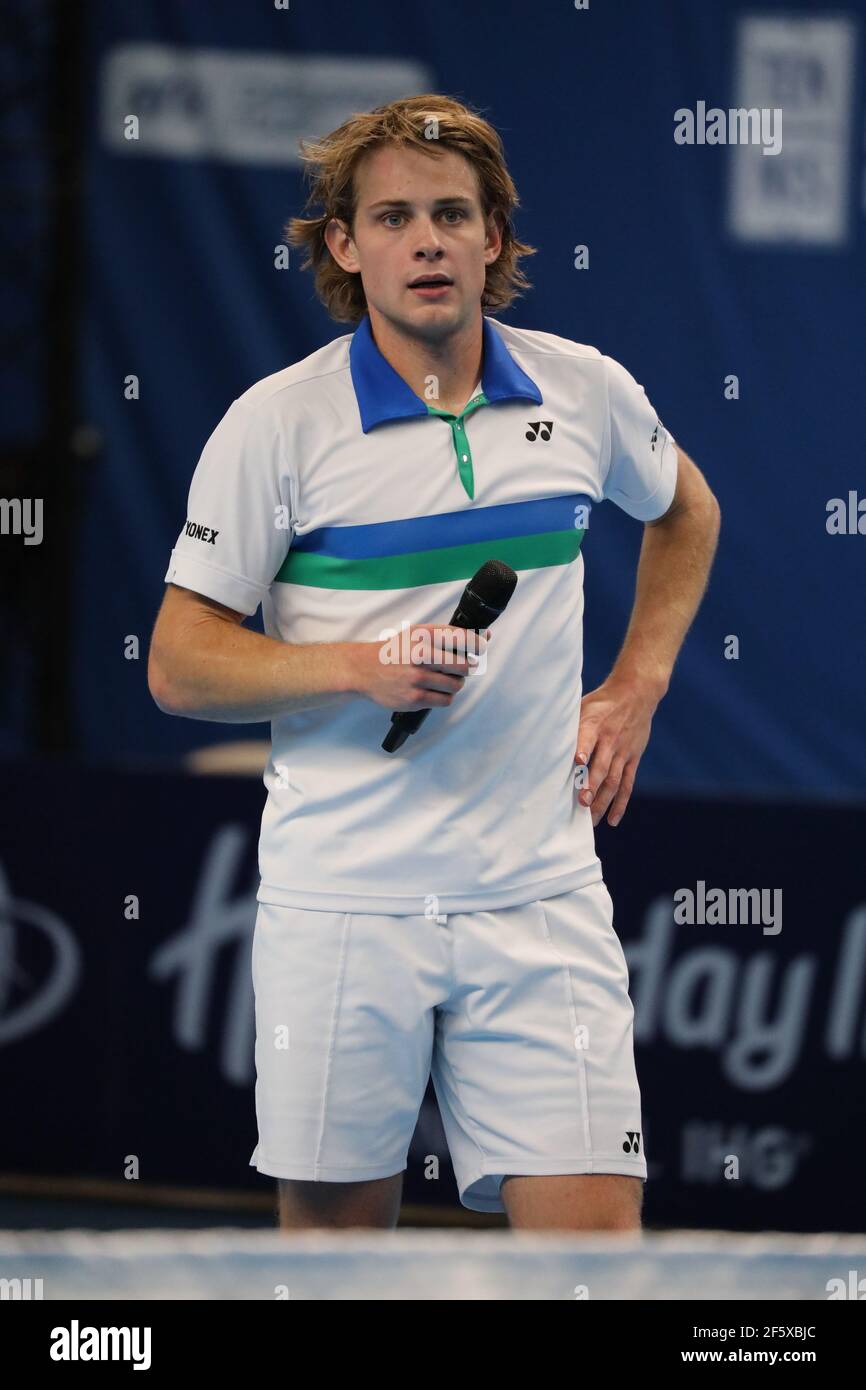 Zizou BERGS Belgium during the Play In Challenger 2021, ATP Challenger  tennis tournament on March 27, 2021 at Marcel Bernard complex in Lille,  France - Photo Laurent Sanson / LS Medianord / DPPI Stock Photo - Alamy