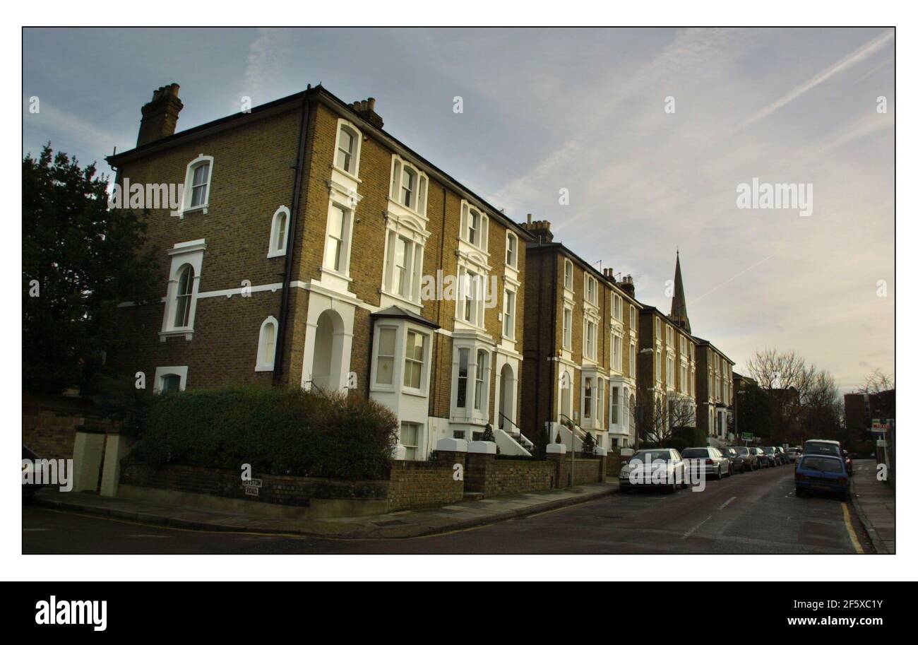 One Million Pounds House in Richmond Dec 2001 Stock Photo - Alamy