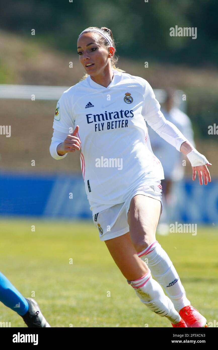 Kosovare Asllani of Real Madrid in action during the Primera Division ...