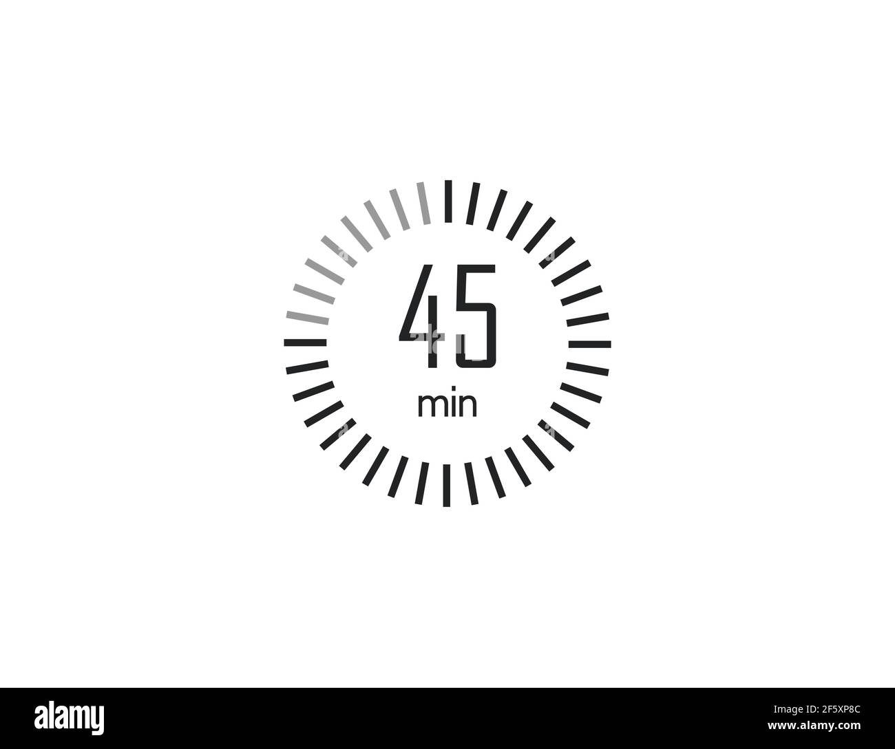 Vector illustration. Timer stopwatch icon Stock Vector Image & Art - Alamy