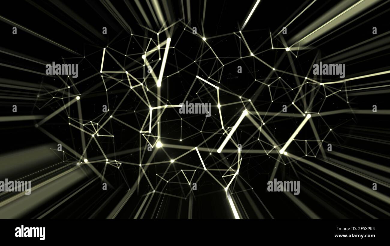 Abstract Plexus Technology Science And Engineering Stock Photo - Alamy