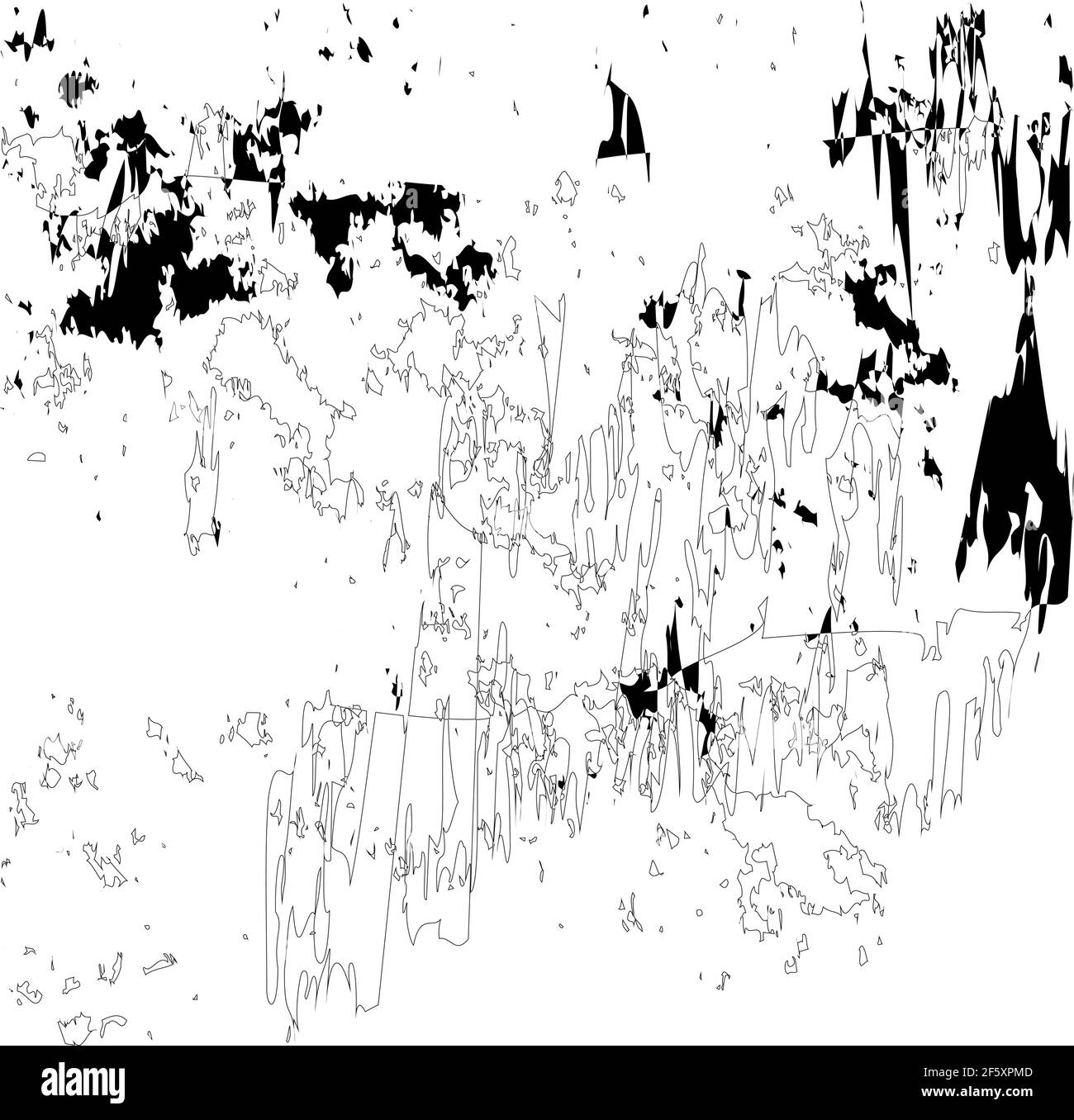 Grungy textured rough, harsh texture design element — Stock vector ...