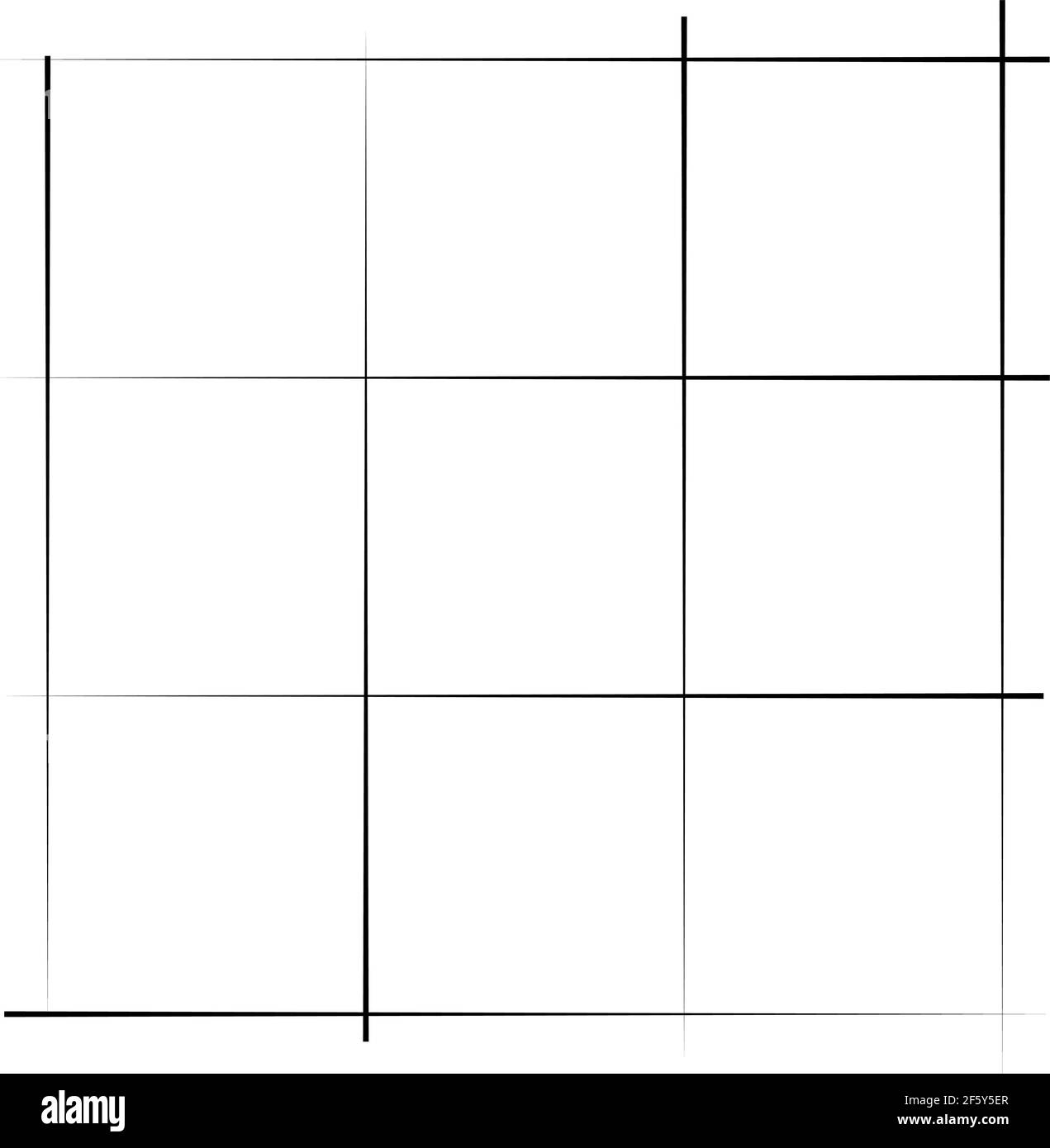 Random lines grid, mesh. Matrix, grille, grating abstract lines element ...