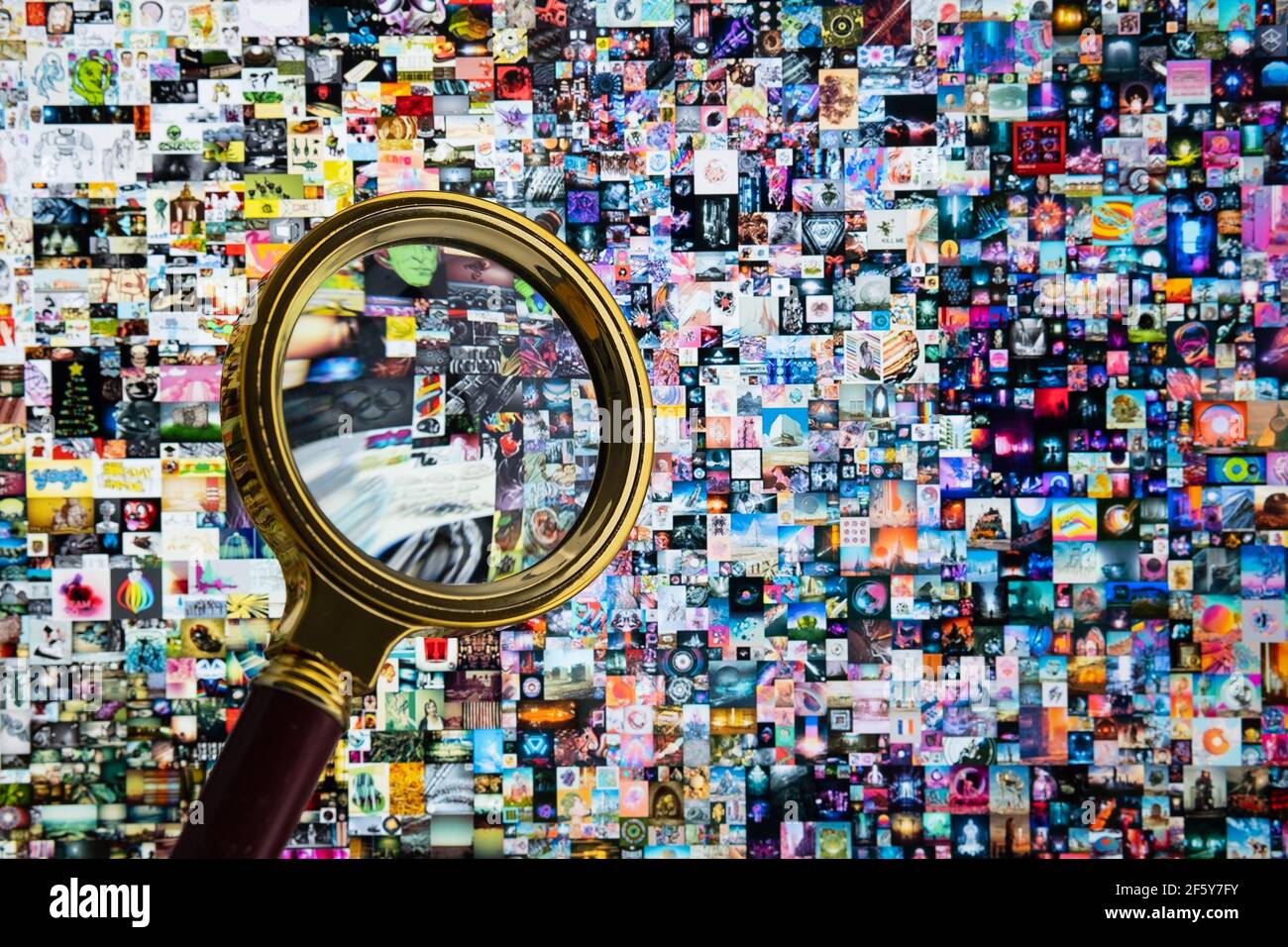 Magnifying Glass Art