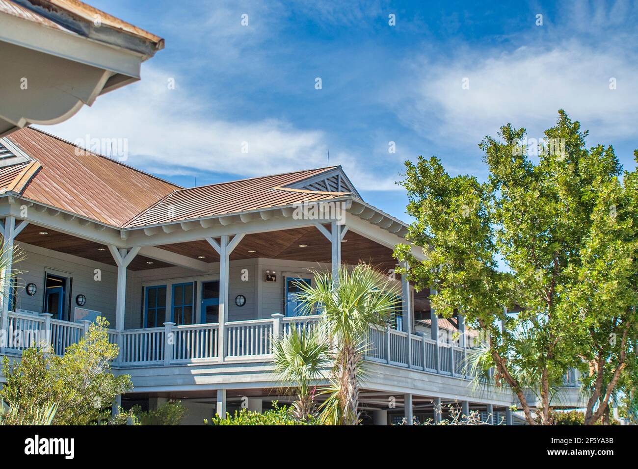 The Dante B. Fascell Visitor Center at Biscayne National Park in Miami,  Florida Stock Photo - Alamy, image size:1300x956
