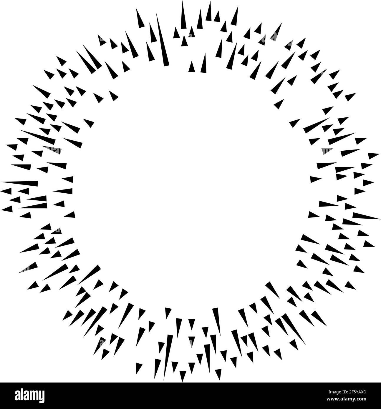 Radial, radiating lines, stripes abstract element for explosion, burst ...