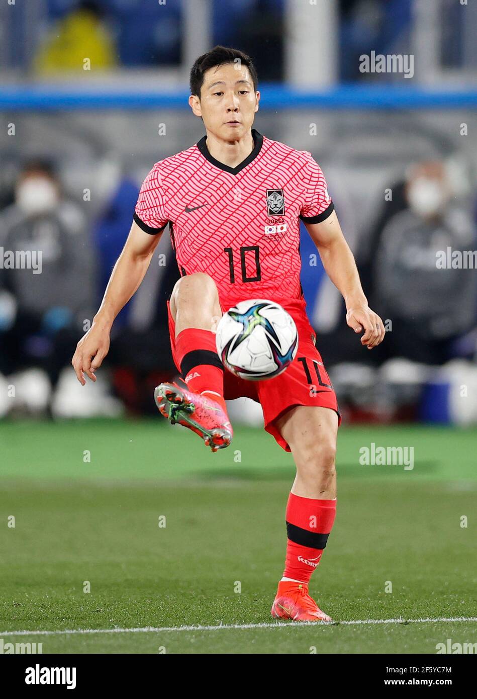 Kanagawa, Japan. 25th Mar, 2021. Sho Sasaki (JPN) Football
