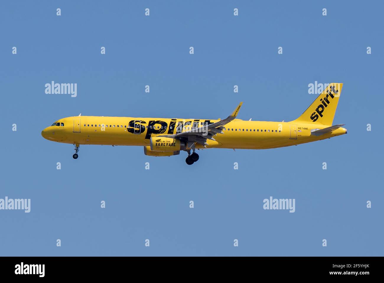 Spirit Airlines A321 High Resolution Stock Photography And Images Alamy