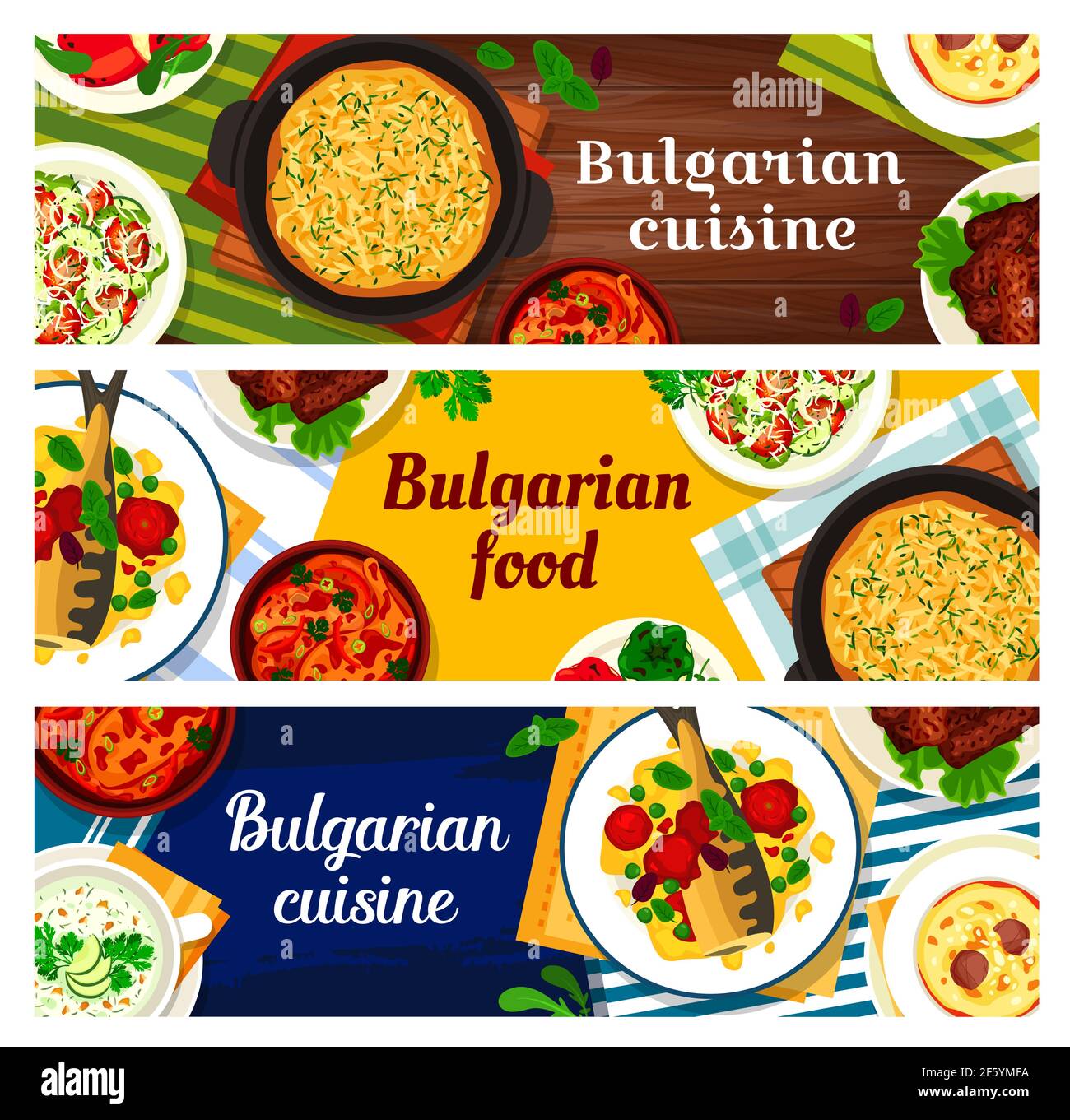 Bulgarian cuisine meals and dishes, food menu of Bulgaria restaurant ...