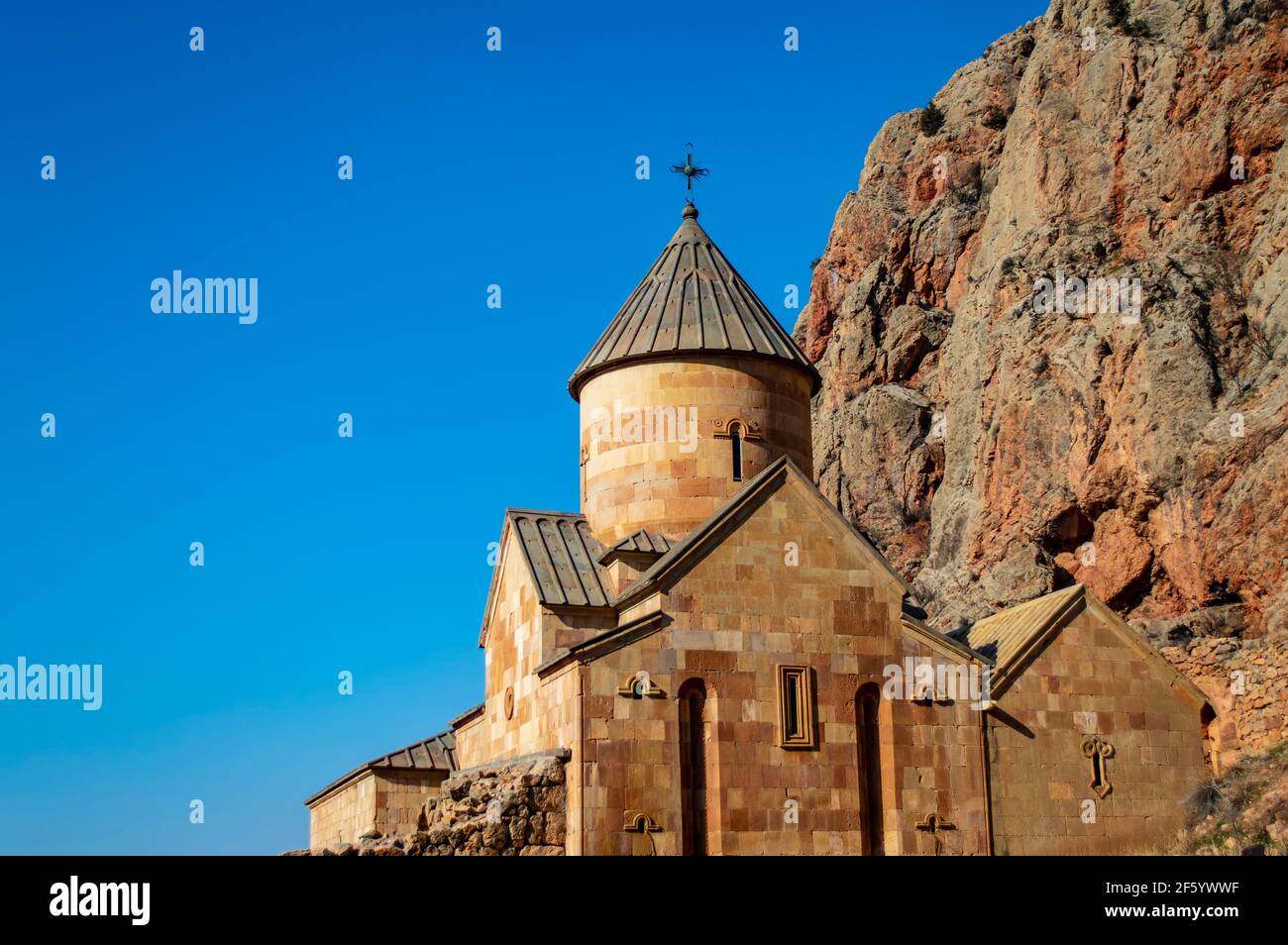 Surb Karapet (Saint John the Baptist) church of the Noravank monastery in Armenia Stock Photo