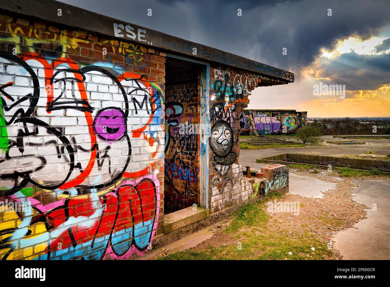 Urban Graffiti Stock Photo