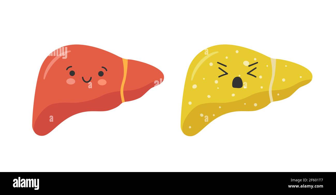 Healthy happy smiling cute liver character and sad sick unhealthy liver. Isolated vector illustration Stock Vector Image & Art - Alamy Healthy happy smiling cute liver character and sad sick unhealthy liver. Isolated vector illustration Stock Vector Image & Art - Alamy