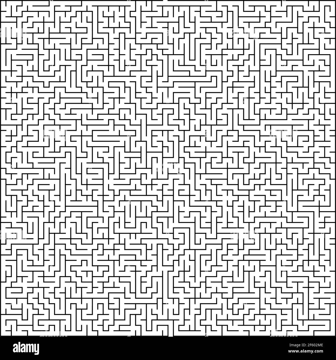 Maze, labyrinth puzzle game. Riddle, brain-teaser game concept ...