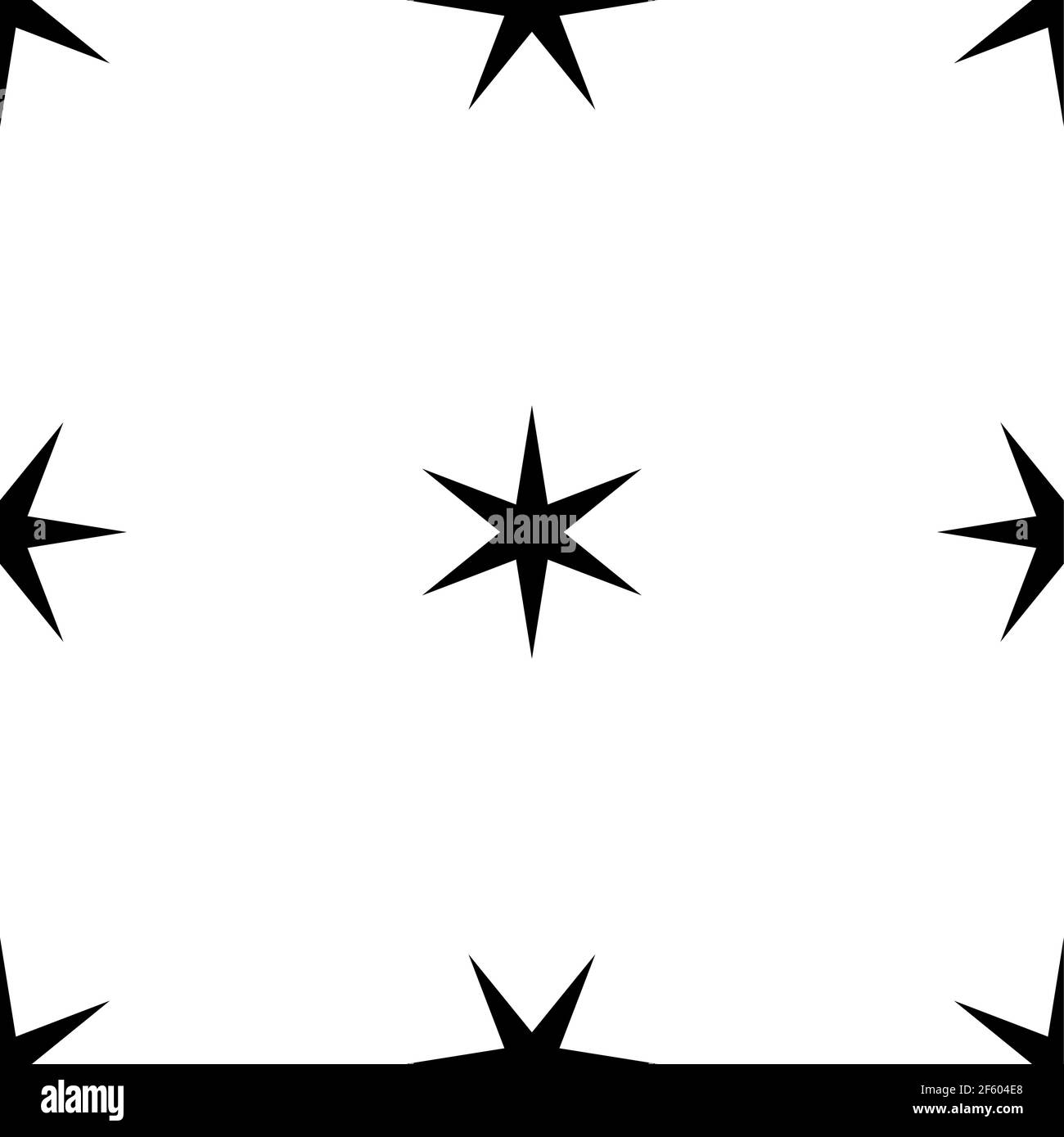 Repeatable, seamless star, star shape pattern, background — Stock ...