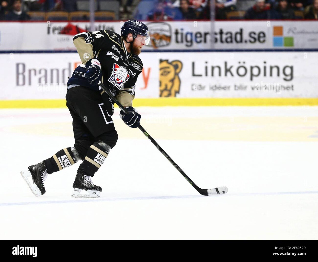 Nop. 44 Jonas Junland, Linköping hockey club. Stock Photo