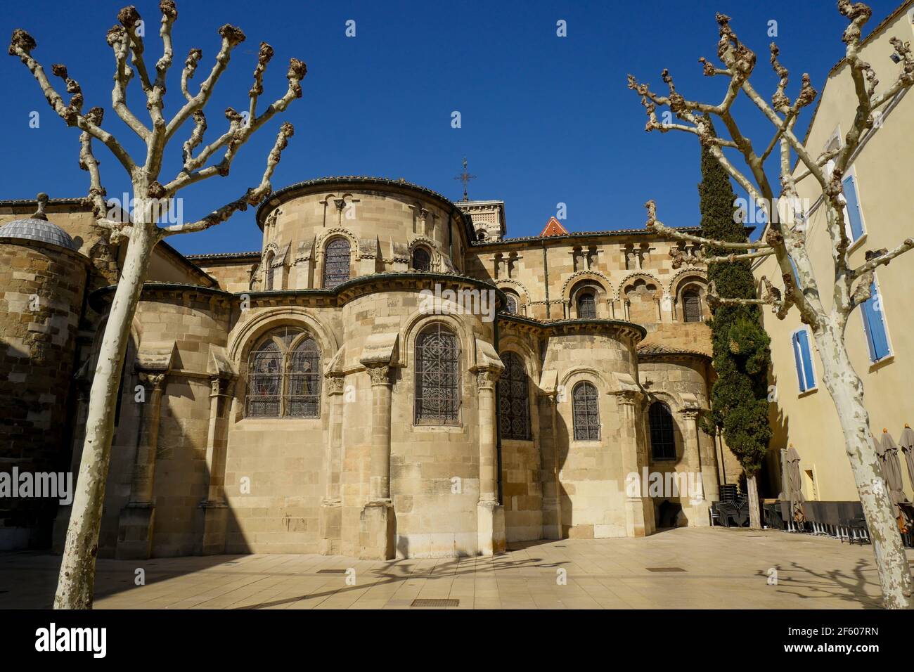 SaintApollinaire cathedral, Place des Clercs the Clercs square