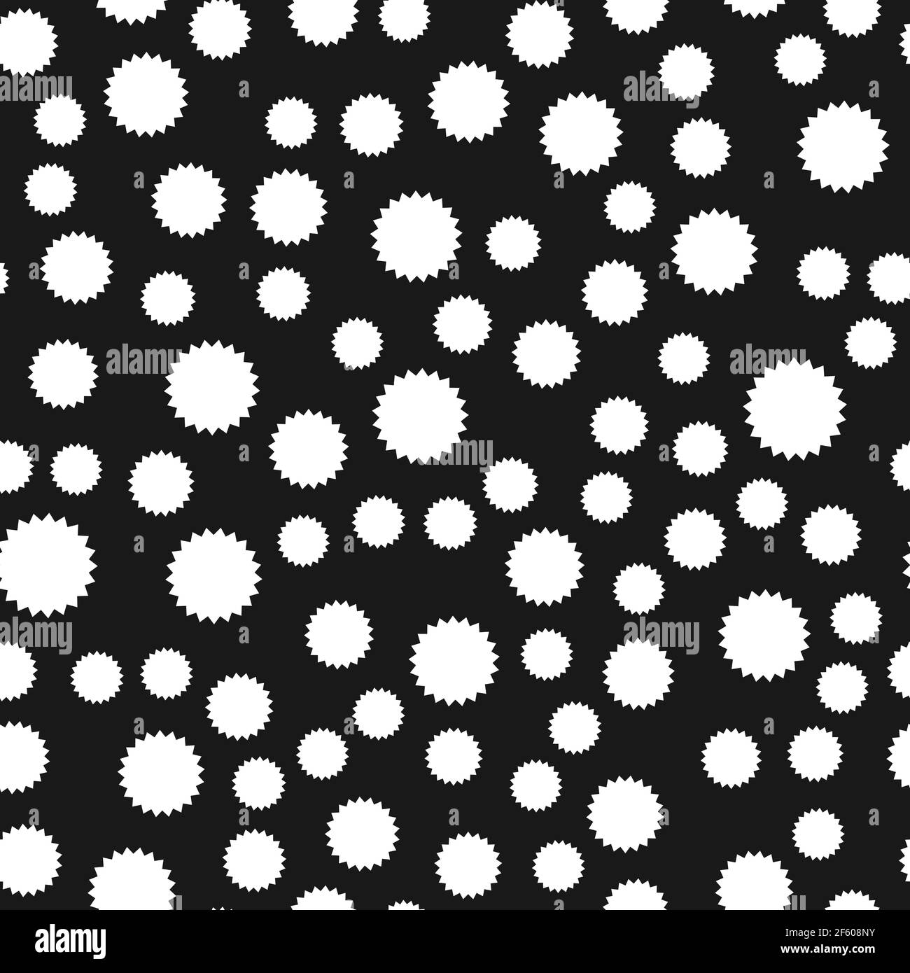Random star shape pattern, background. Seamlessly repeatable. — Stock ...