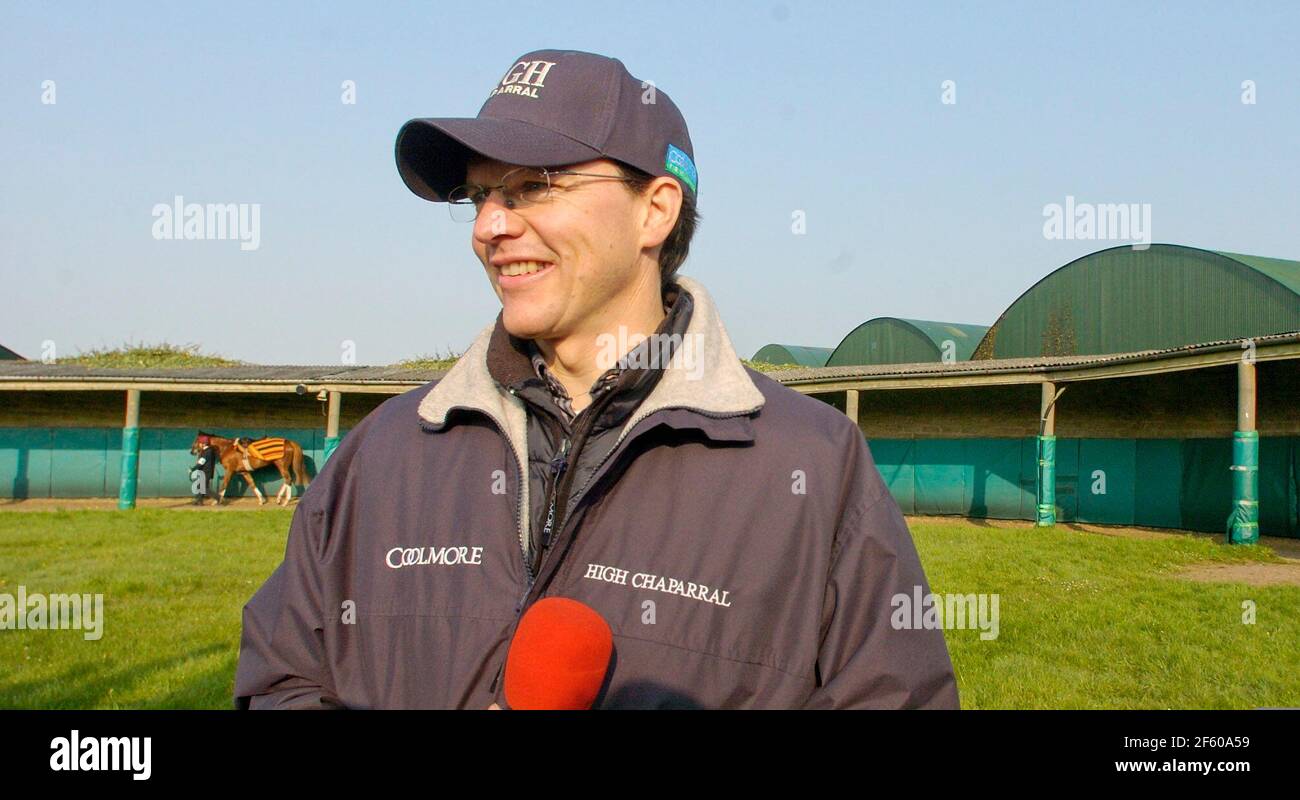 BALLYDOYLE STABLES IN IRELAND  AIDAN O'BRIEN 25/4/2005 PICTURE DAVID ASHDOWNRACING Stock Photo