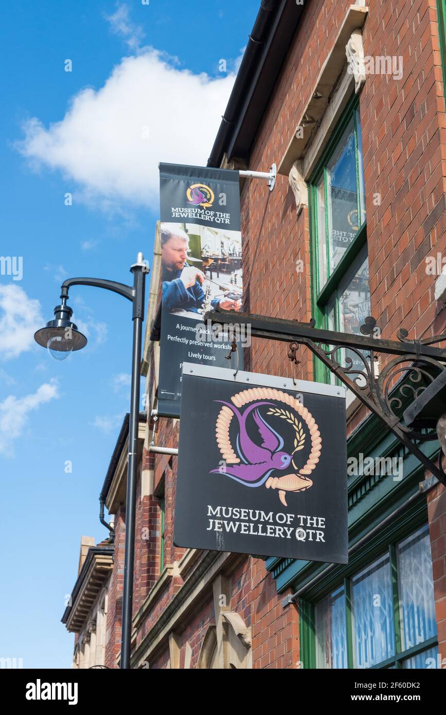 Museum of the Jewellery Quarter in Vyse Street in Birmingham's 