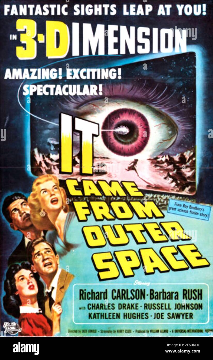 IT CAME FROM OUTER SPACE 1953 Universal-International sci-fi film Stock Photo